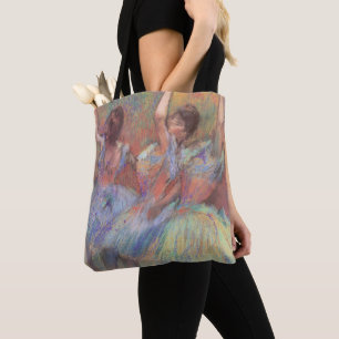 Bolsa Tote Três Dançarinos de Edgar Degas, Arte Balé Vintage