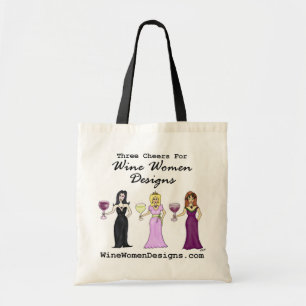 Bolsa Tote Três elogios para o saco do design das mulheres d