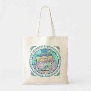 Bolsa Tote Três Gatos De Gato Dormindo