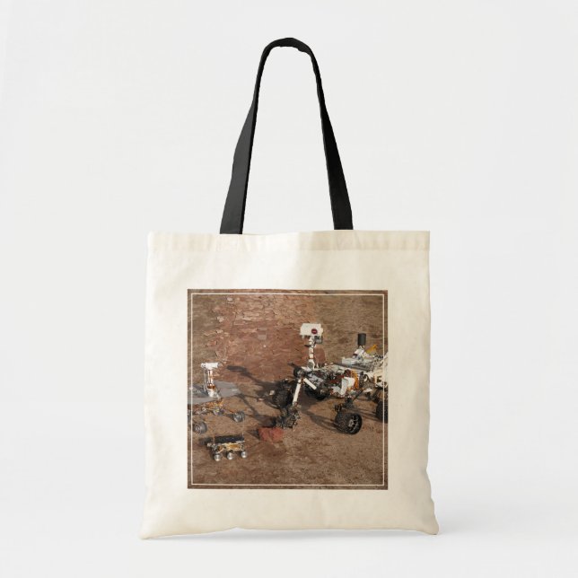 Bolsa Tote Três Gerações De Anéis De Marte. (Frente)
