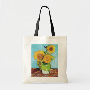 Bolsa Tote Três Girassóis, Van Gogh