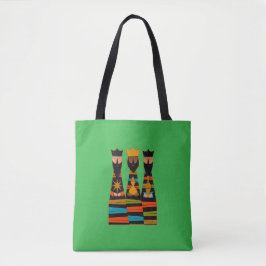 Bolsa Tote Três Homens Sábios Moderno de Meados do Século