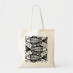 Bolsa Tote Três peixes