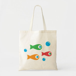 Bolsa Tote Três Peixes Cuxos