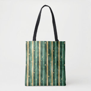Bolsa Tote Trevo de Ouro Verde Dia de São Patrício