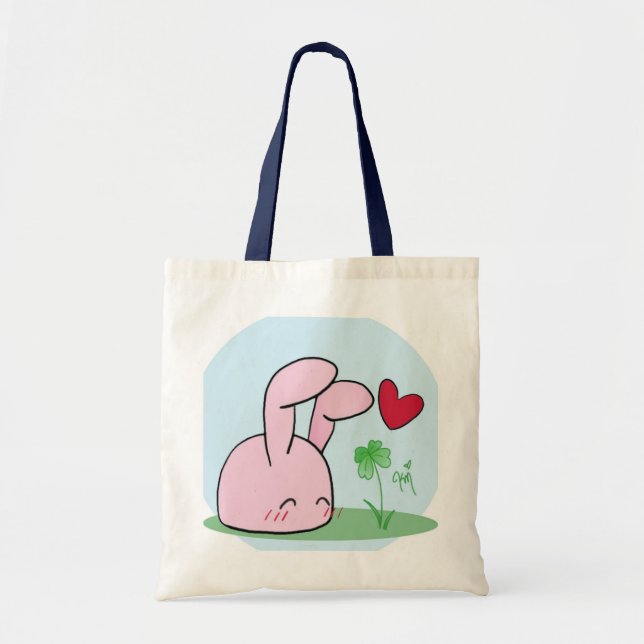 Bolsa Tote Trevo do coelho (Frente)
