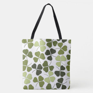 Bolsa Tote Trevo Verde em uma Variedade de Tons
