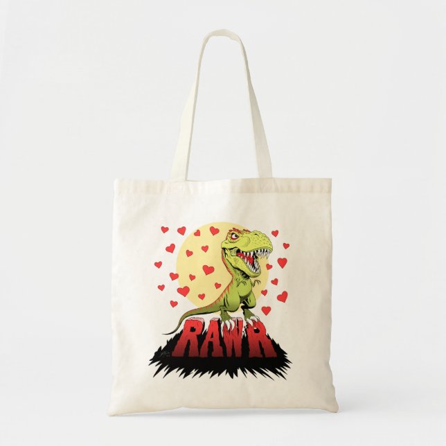 Bolsa Tote Trex Rawr (Frente)