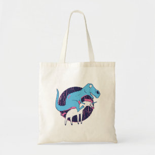 Bolsa Tote Trex Riding Unicorn