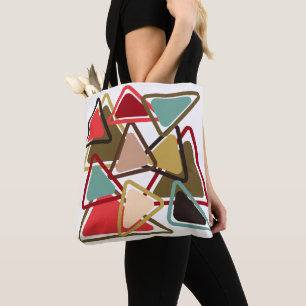 Bolsa Tote Triângulos Espicosos
