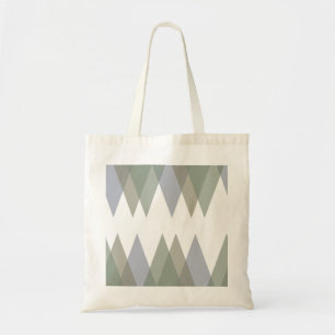 Bolsa Tote Triângulos Khaki