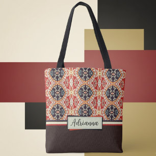 Bolsa Tote Tribal da Ilha Tone
