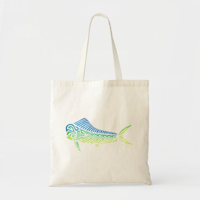 Bolsa Tote Tribal Mahi Mahi (Frente)