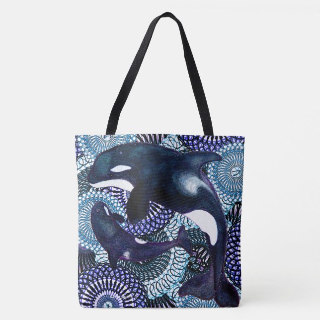 Bolsa Tote Tribal Orca (Frente)