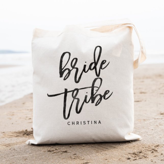 Bolsa Tote Tribo Calliografia Bride (Criador carregado)