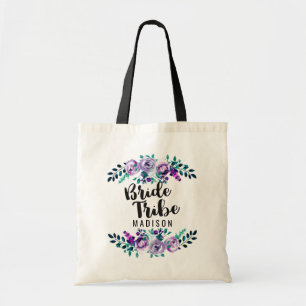 Bolsa Tote Tribo de Noiva Floral da Casa Floral da Casa da Ca