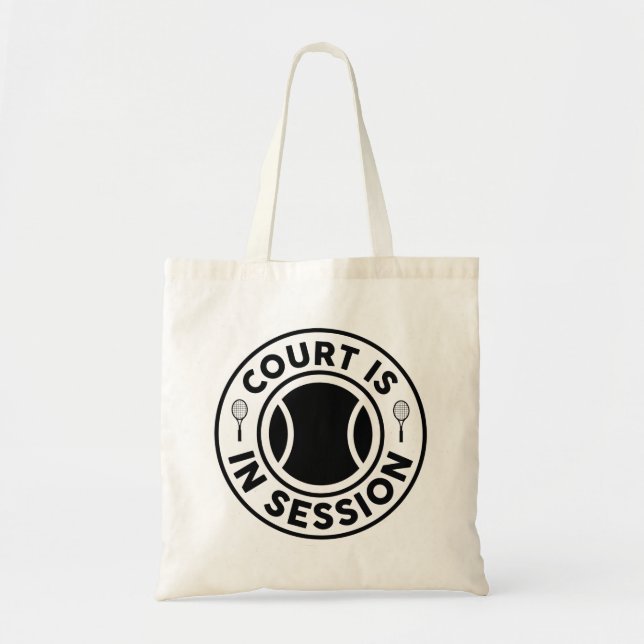 Bolsa Tote Tribunal Está Em Sessão (Frente)