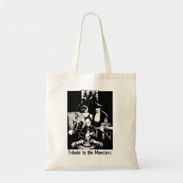 Bolsa Tote Tributo ao Monstros Tote Bag (Frente)