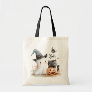 Bolsa Tote Trick do Halloween ou Trate a barra de ferramentas