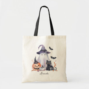 Bolsa Tote Trick do Halloween ou Trate a barra de ferramentas