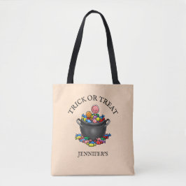 Bolsa Tote Trick or Treat Candy Pot