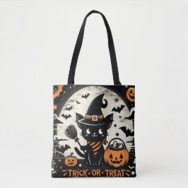 Bolsa Tote Trick ou trata o Fantasma da Bruxa