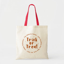 Bolsa Tote Trick Ou Tratar O Saco De Tote De Halloween