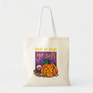 Bolsa Tote Trick Ou Trate Seu Próprio Cabelo Engraçado