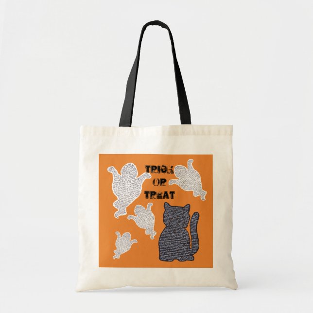 Bolsa Tote Trick ou Treine Bag (Frente)