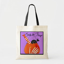 Bolsa Tote Trick ou Treine o Halloween