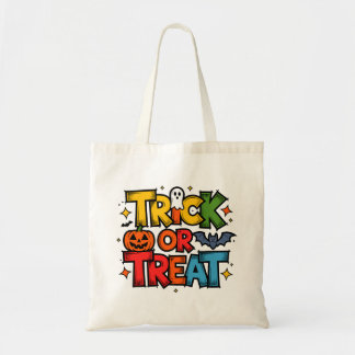 Bolsa Tote Trick ou Treine o Saco de Tote do Halloween