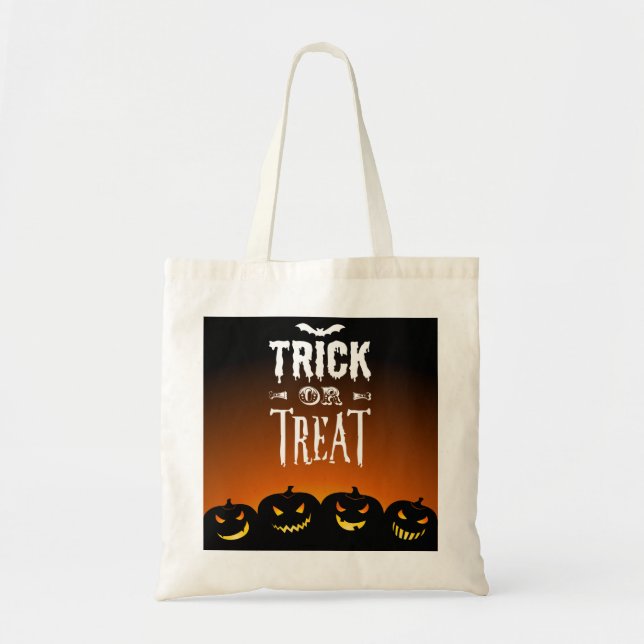 Bolsa Tote Trick ou Treine o Toque de Bombeiros (Frente)