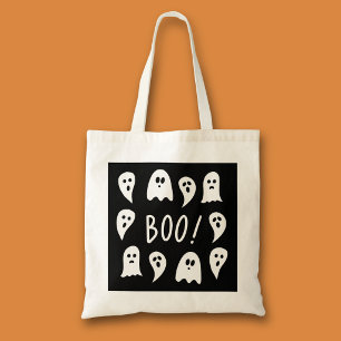 Bolsa Tote Trick ou Treino dos Fantasmas do Halloween