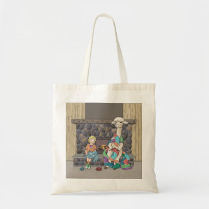 Bolsa Tote Tricô de Alpaca
