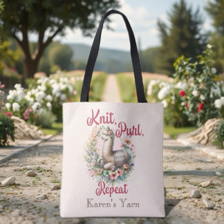 Bolsa Tote Tricô de Alpaca