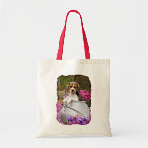 Bolsa Tote Tricolor Cão Cachorro Cachorro Cachorro Cachorro C