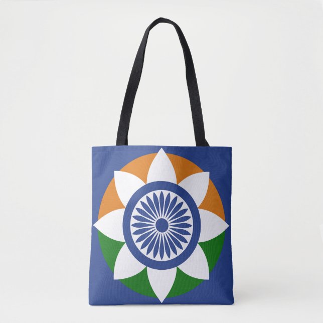 Bolsa Tote Tricolor Chakra (Frente)