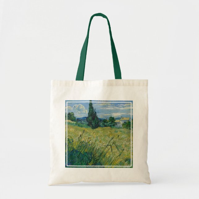 Bolsa Tote Trigo verde | 1889 (Frente)
