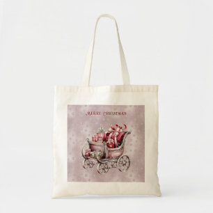 Bolsa Tote Trilha de Natal Com Presentes Saco De Tota De Féri