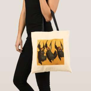 Bolsa Tote Trío de Anjos do Renascimento pelo Mestre do House