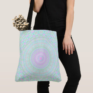 Bolsa Tote Trippy Hippie Mandala