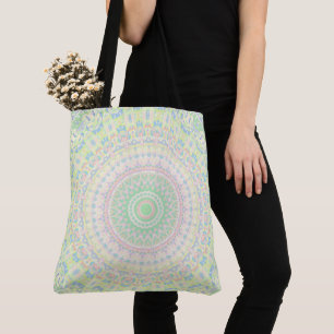 Bolsa Tote Trippy Hippie Mandala