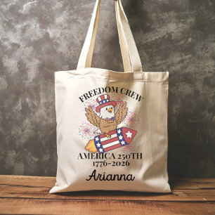 Bolsa Tote Tripulação da Liberdade Personalizada 250º Anivers