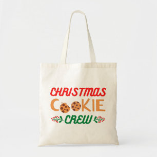 Bolsa Tote Tripulação de Biscoito de Natal