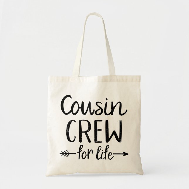 Bolsa Tote Tripulação primo para toda a vida (Frente)