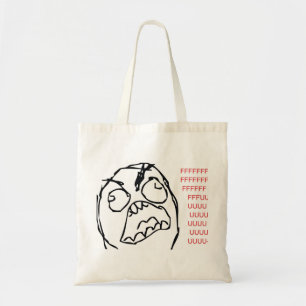 Bolsa Tote Troll da raiva
