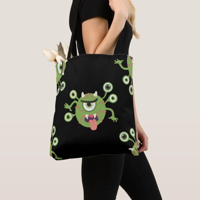 Bolsa Tote troll de olho (Close Up)