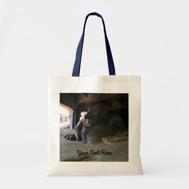 Bolsa Tote Troll de Seattle Fremont nº 2 Tote Bag (Frente)