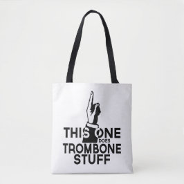 Bolsa Tote Trombone - Música Engraçada Trombone