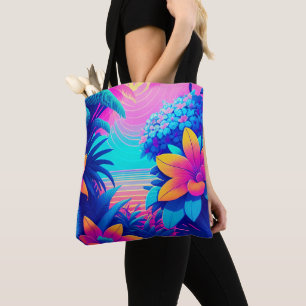 Bolsa Tote Tropical Floral